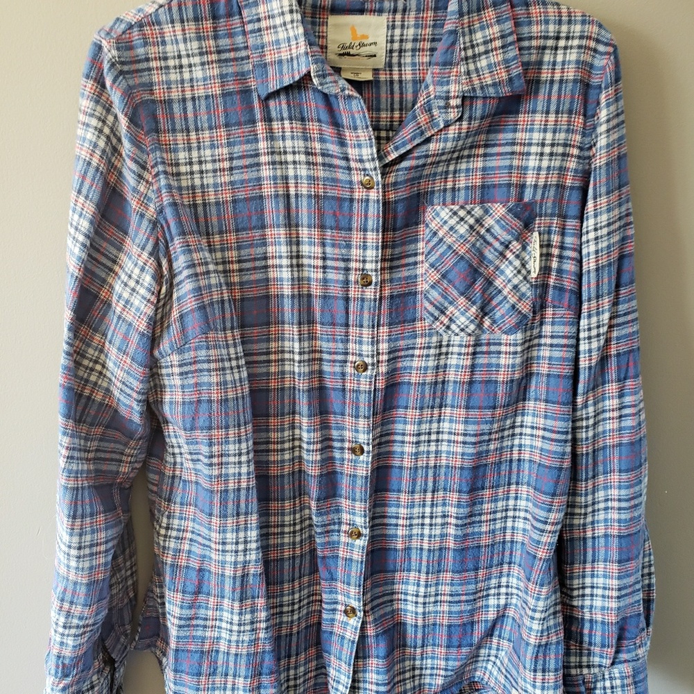 Blue flannel